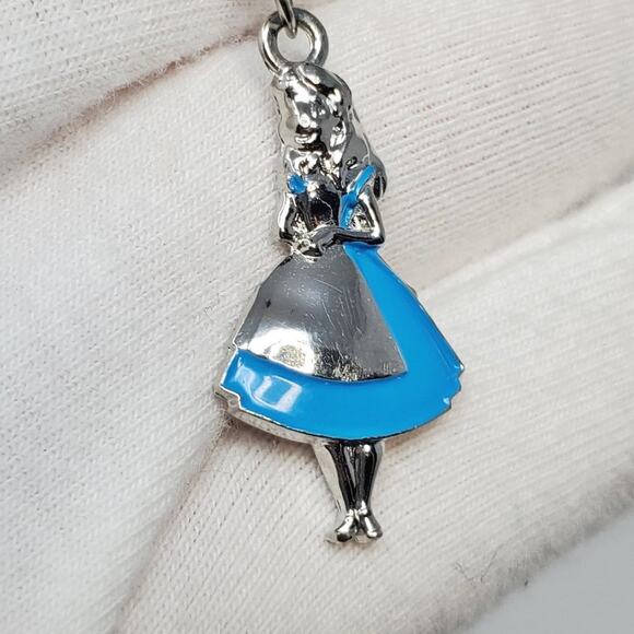 Disney Alice in Wonderland Enamel Necklace - Picture 2 of 7
